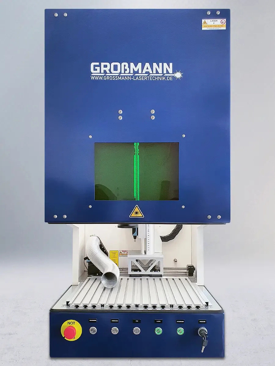 Beschriftungslaser von Grossmann Lasertechnik im Detail – Kaufberatung